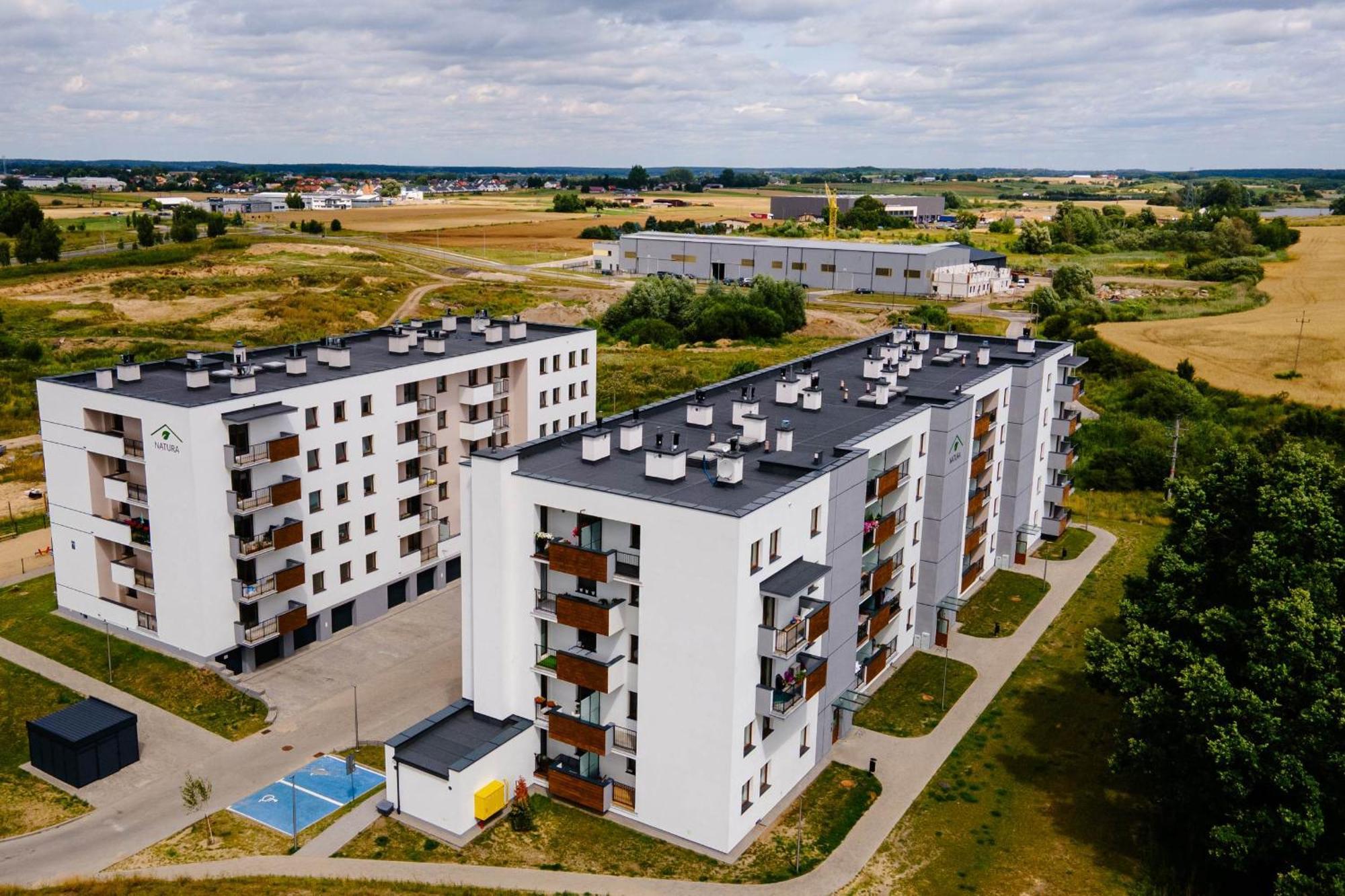 Apartamenty Ilawa - Osiedle Natura Dış mekan fotoğraf